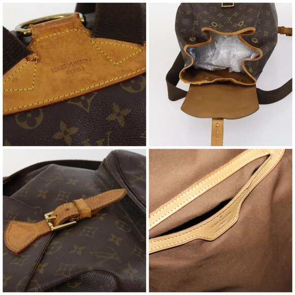 LOUIS VUITTON Monogram Montsouris GM Backpack - Picture 13 of 15